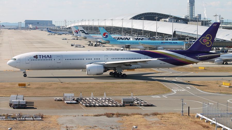 เครื่องบินการบินไทย โบอิ้ง 777